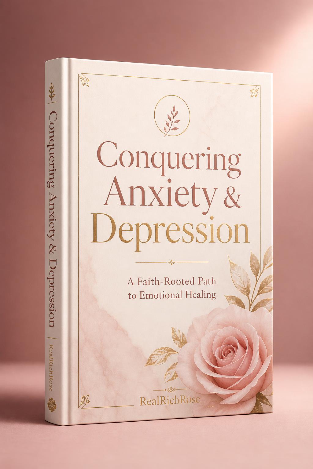 Conquering Anxiety & Depression — book cover