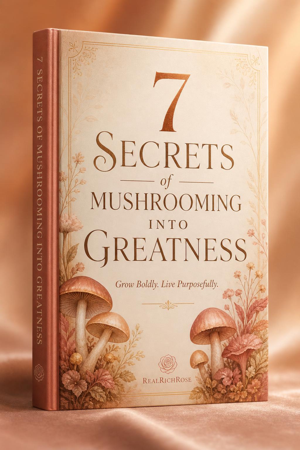 7 Secrets of Mushrooming into Greatness — book cover